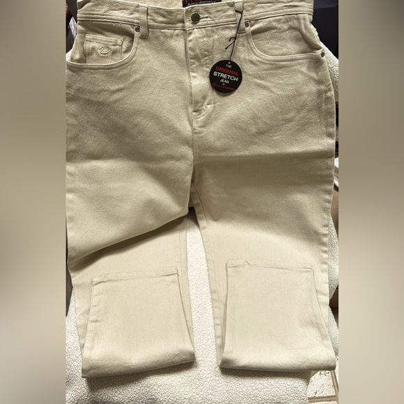 NWT Gloria Vanderbilt 18 short khaki High Rise denim w/stretch & super tailored - Picture 3 of 8